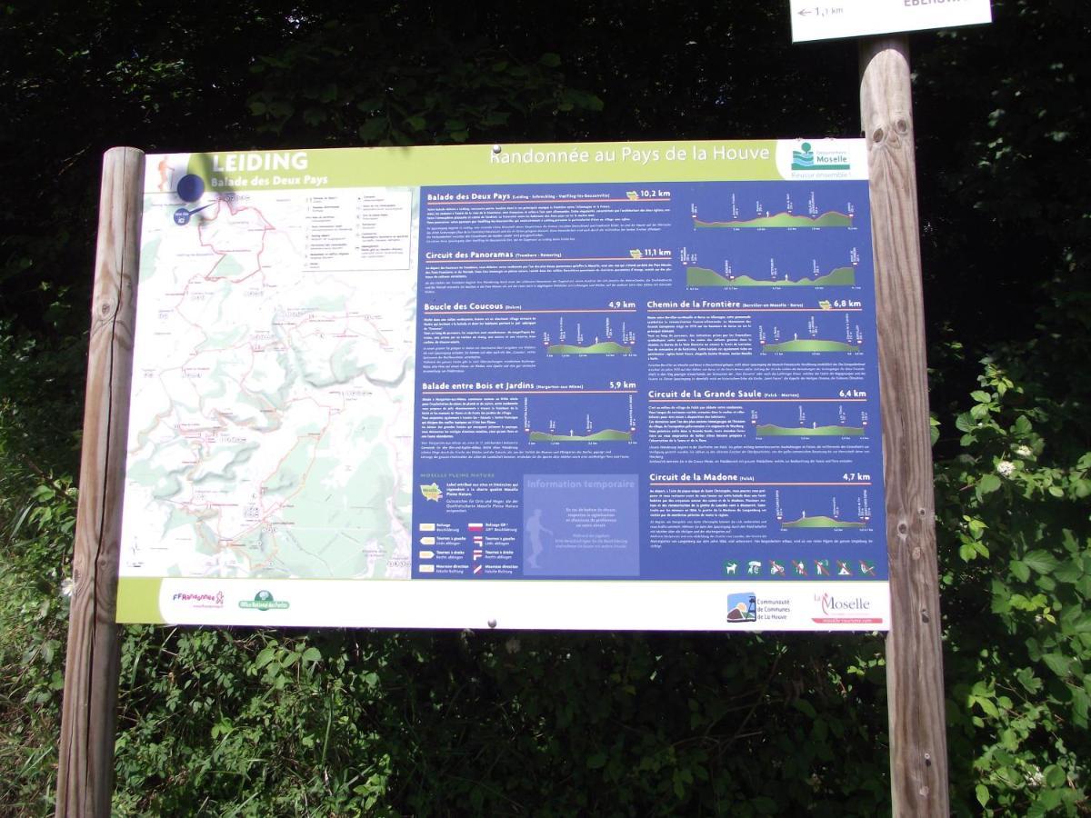 Gite "Vue Sur La Frontiere" Heining-les-Bouzonville Екстериор снимка